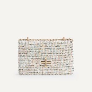 PEDRO Tweed Shoulder Bag